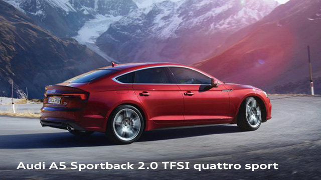 Audi A5 Sportback 2.0 TFSI quattro sport